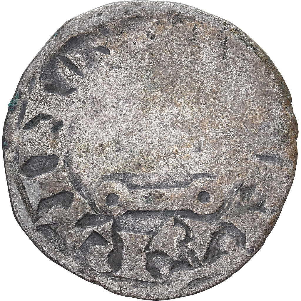 Munten, Frankrijk, Touraine, Denier Tournois, ca. 1150-1200, Saint-Martin de