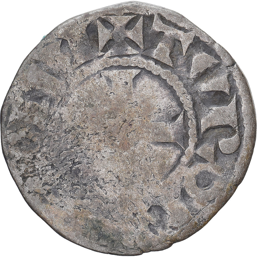 Munten, Frankrijk, Touraine, Denier Tournois, ca. 1150-1200, Saint-Martin de