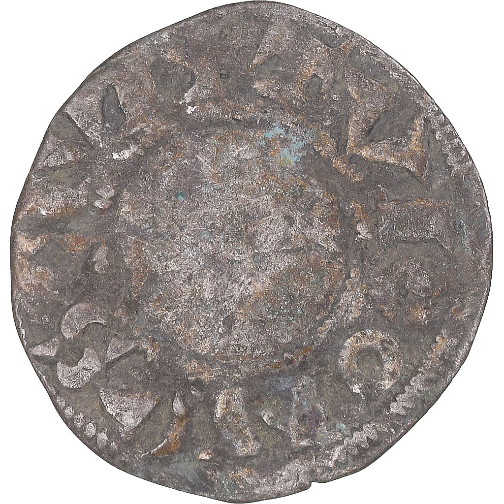 Münze, Frankreich, Touraine, Denier Tournois, ca. 1150-1200, Saint-Martin de