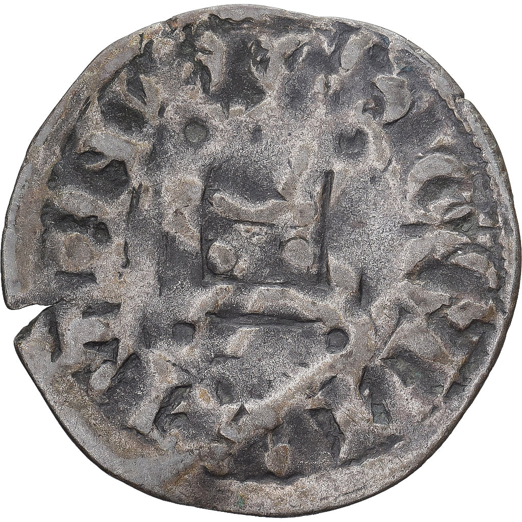 Munten, Frankrijk, Touraine, Denier Tournois, ca. 1150-1200, Saint-Martin de
