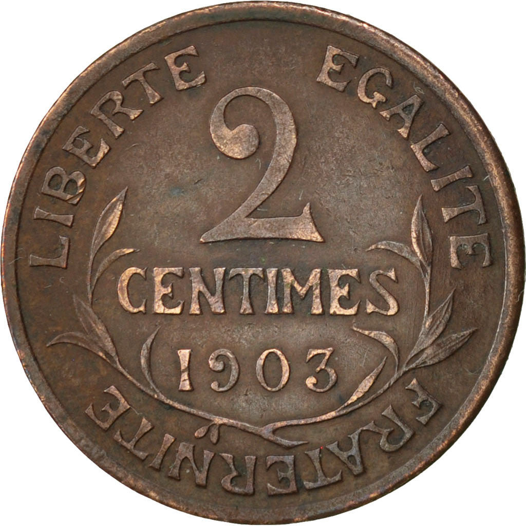 Monnaie, France, Dupuis, 2 Centimes, 1903, Paris, TTB, Bronze, KM:841