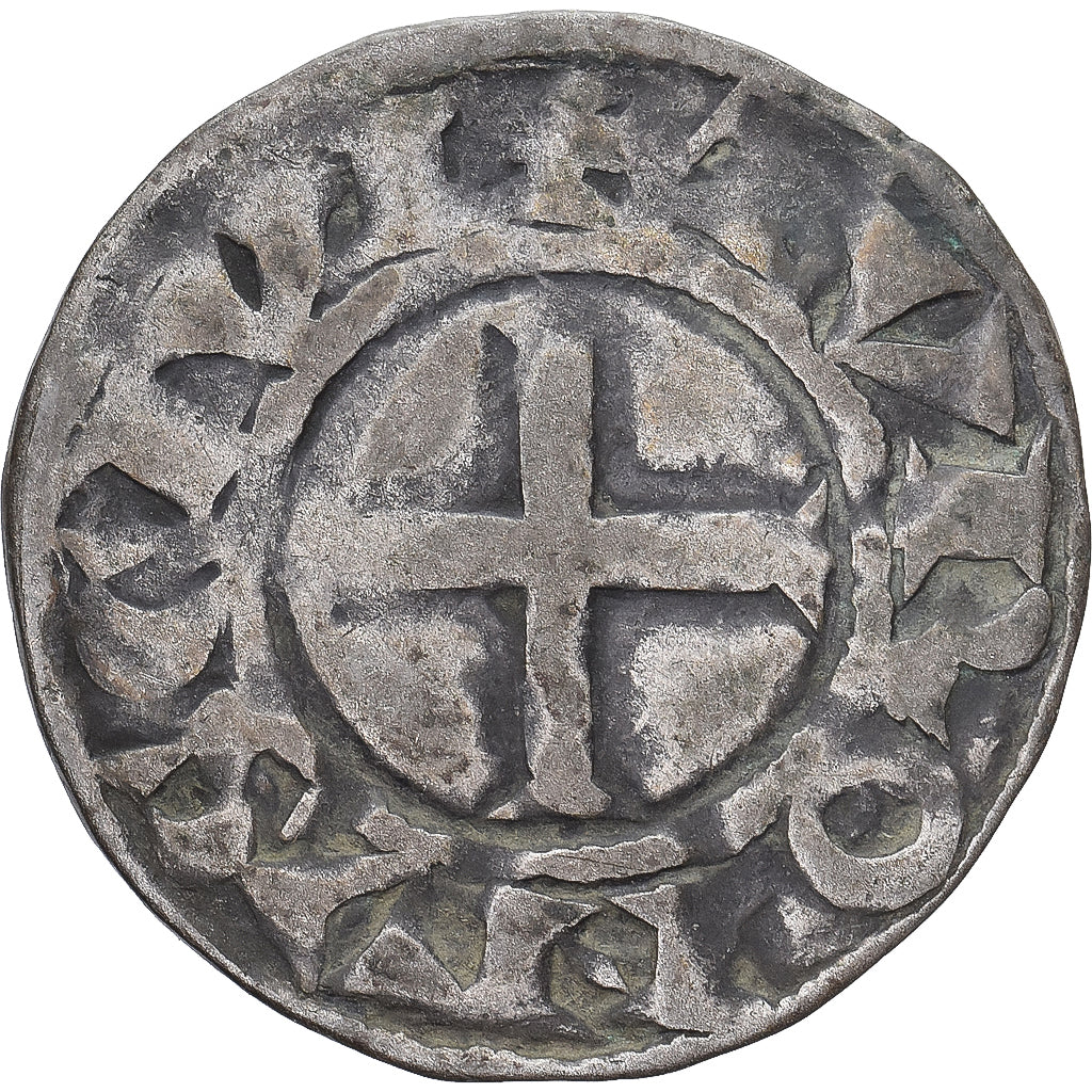 Monnaie, France, Touraine, Denier Tournois, ca. 1150-1200, Saint-Martin de