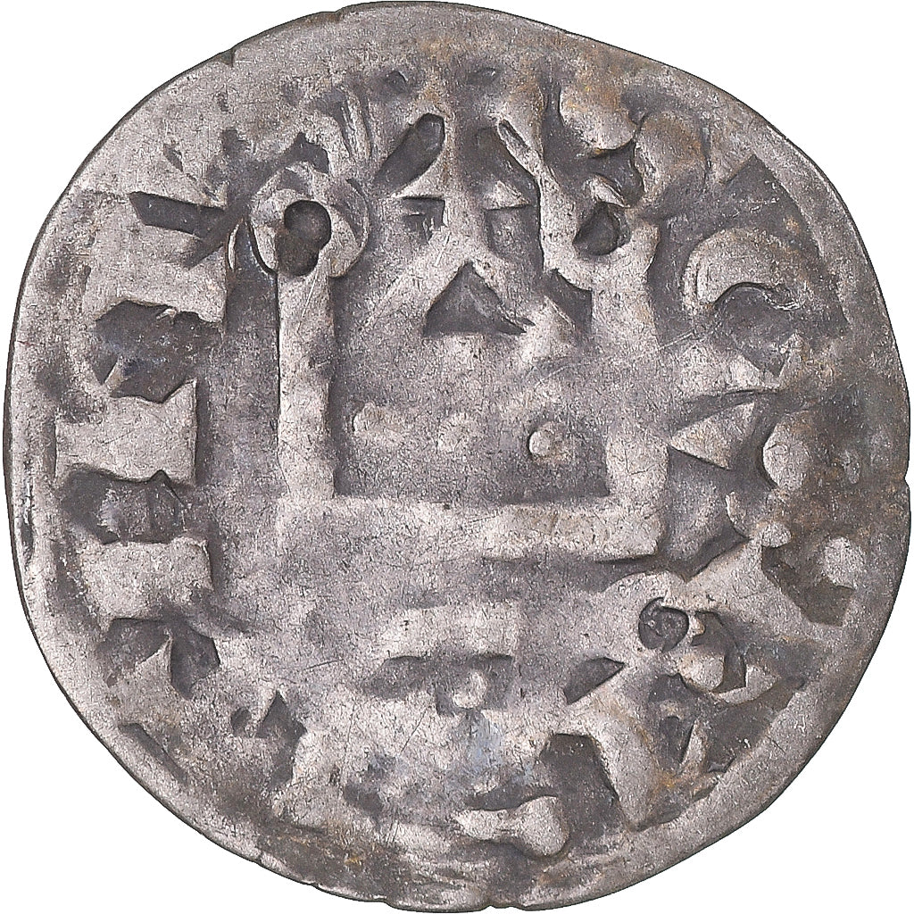 Monnaie, France, Touraine, Denier Tournois, ca. 1150-1200, Saint-Martin de