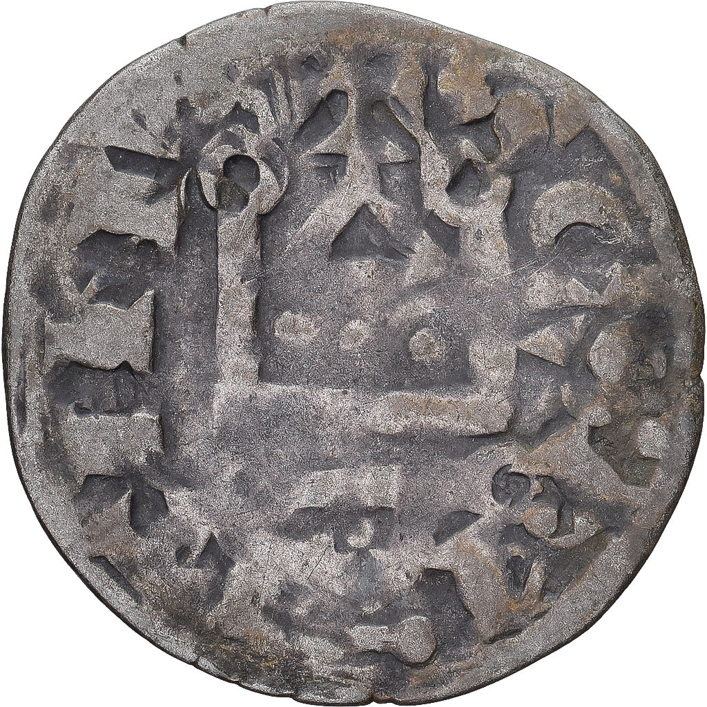 Moneda, Francia, Touraine, Denier Tournois, ca. 1150-1200, Saint-Martin de