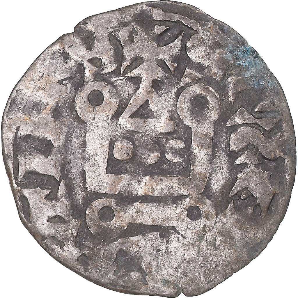 Moneta, Francia, Touraine, Denier Tournois, ca. 1150-1200, Saint-Martin de