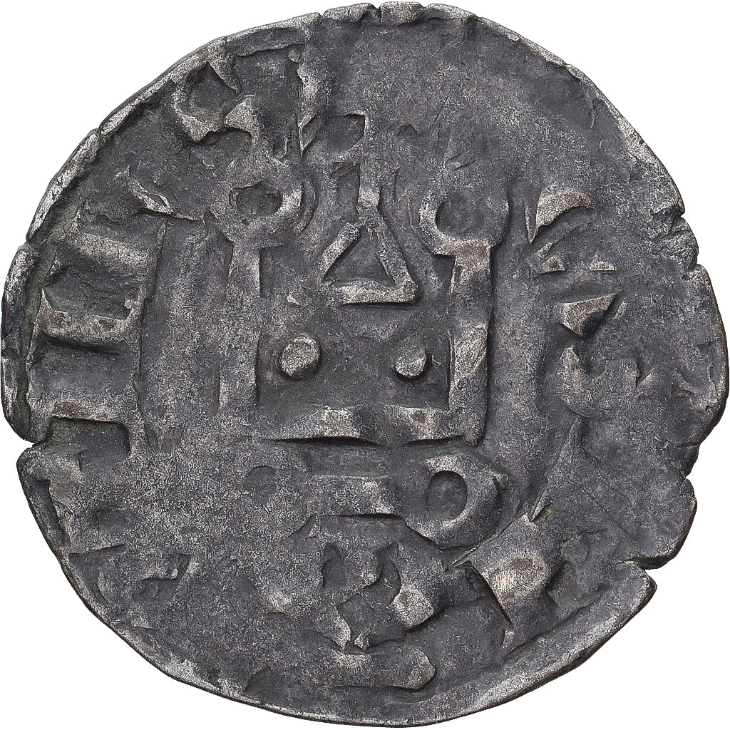 Moneda, Francia, Touraine, Denier Tournois, ca. 1150-1200, Saint-Martin de