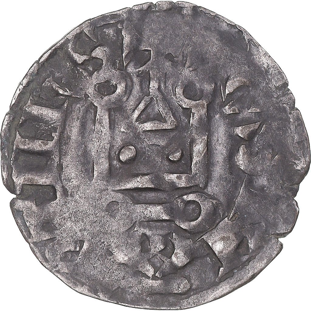 Monnaie, France, Touraine, Denier Tournois, ca. 1150-1200, Saint-Martin de