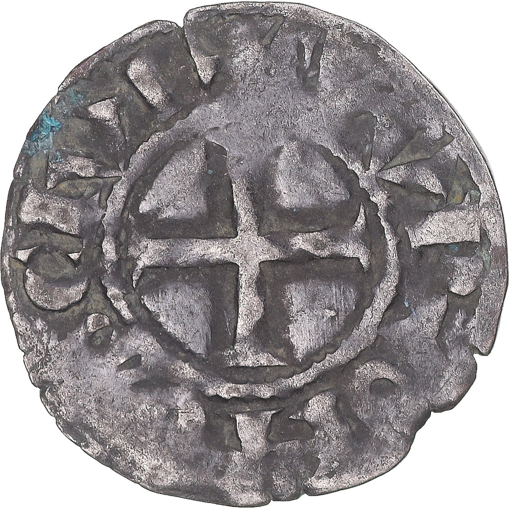 Monnaie, France, Touraine, Denier Tournois, ca. 1150-1200, Saint-Martin de