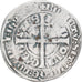 Munten, Frankrijk, Vlaanderen, Louis II de Mâle, Gros, 1346-1384, FR+, Zilver