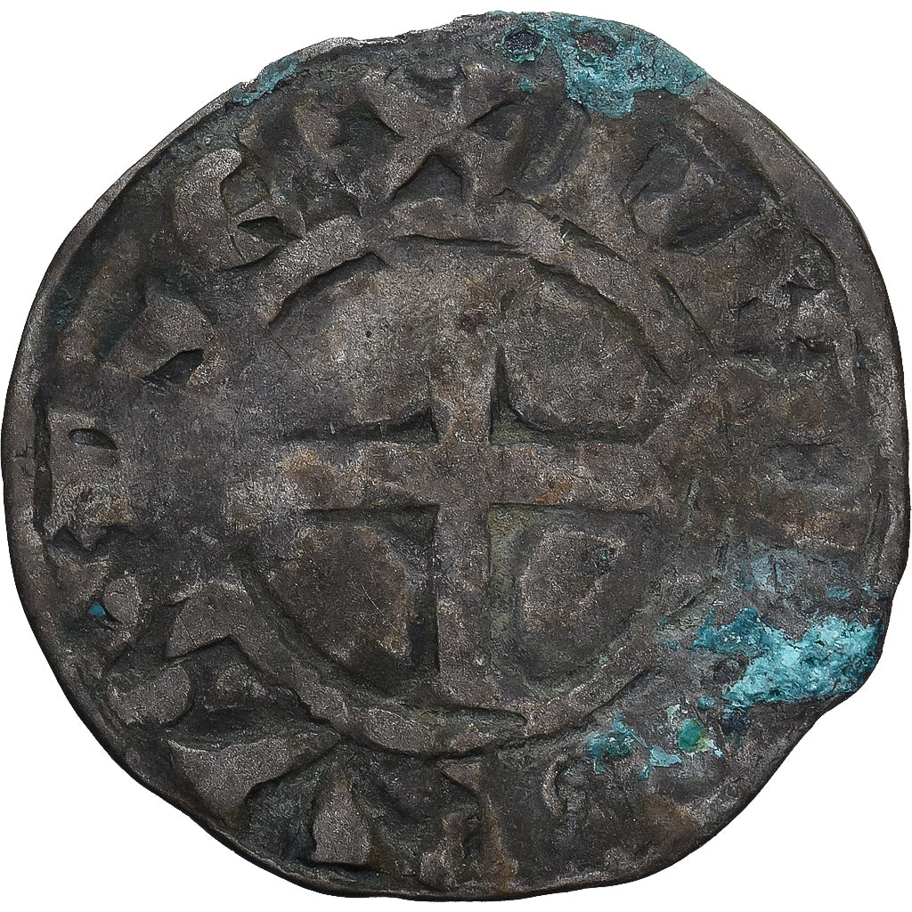 Moneda, Francia, Touraine, Denier Tournois, ca. 1150-1200, Saint-Martin de