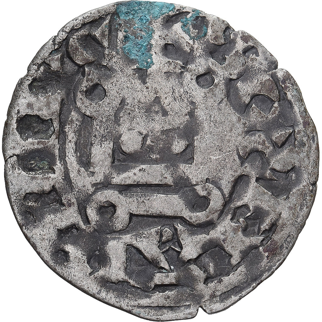 Moneda, Francia, Touraine, Denier Tournois, ca. 1150-1200, Saint-Martin de