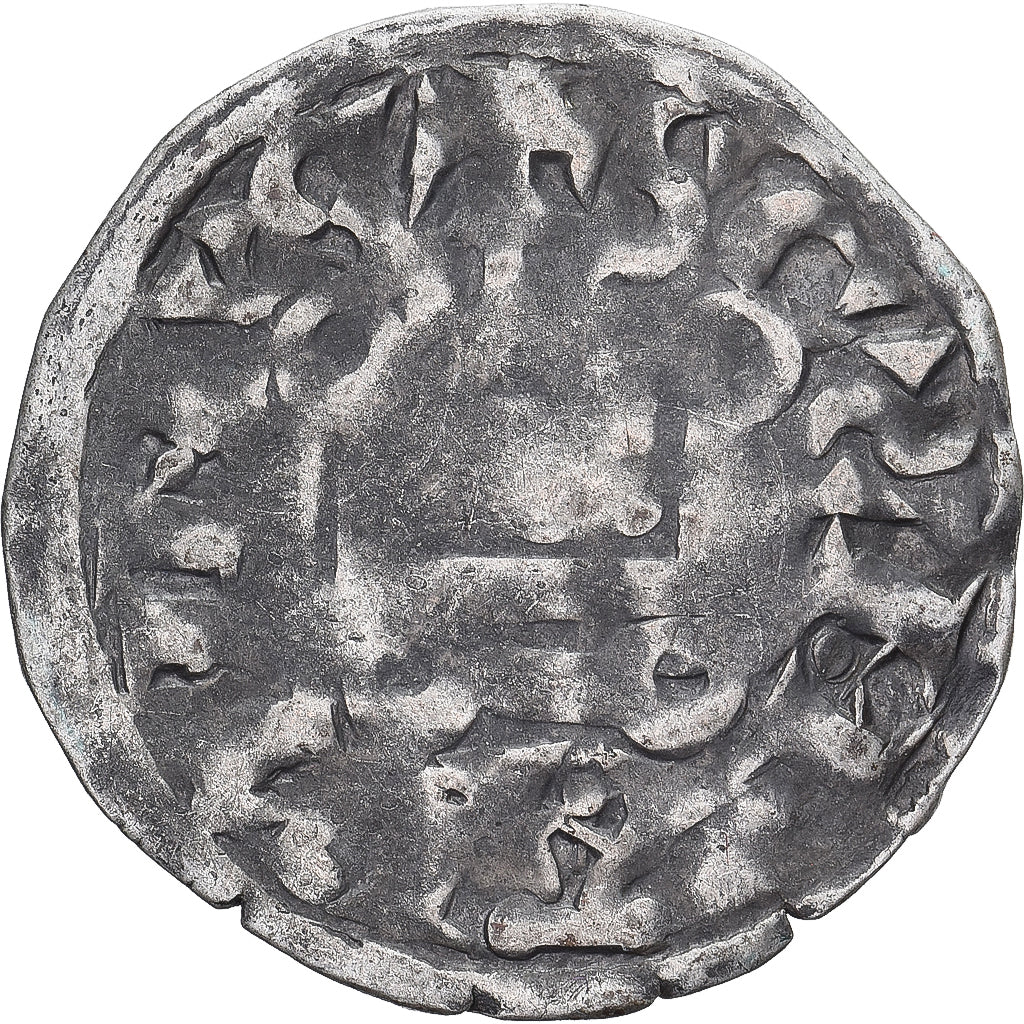 Moneda, Francia, Touraine, Denier Tournois, ca. 1150-1200, Saint-Martin de