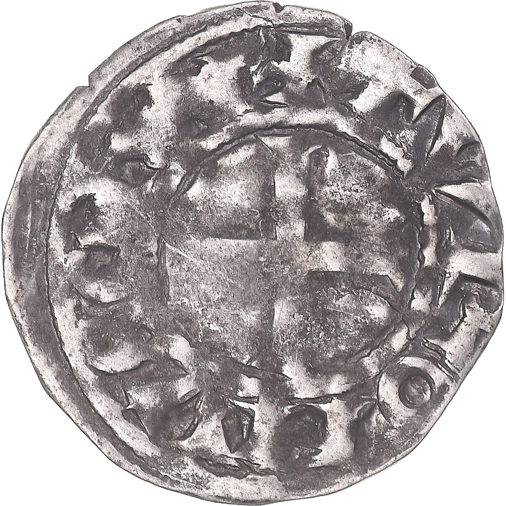 Münze, Frankreich, Touraine, Denier Tournois, ca. 1150-1200, Saint-Martin de
