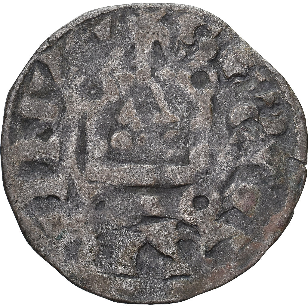 Munten, Frankrijk, Touraine, Denier Tournois, ca. 1150-1200, Saint-Martin de