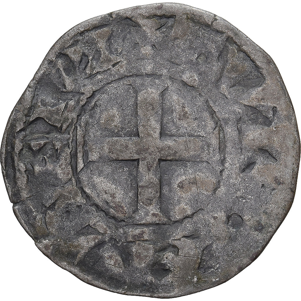 Munten, Frankrijk, Touraine, Denier Tournois, ca. 1150-1200, Saint-Martin de