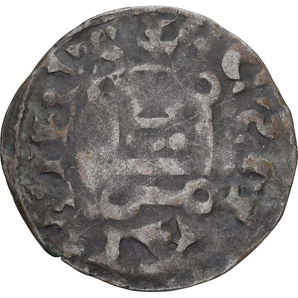 Moneda, Francia, Touraine, Denier Tournois, ca. 1150-1200, Saint-Martin de