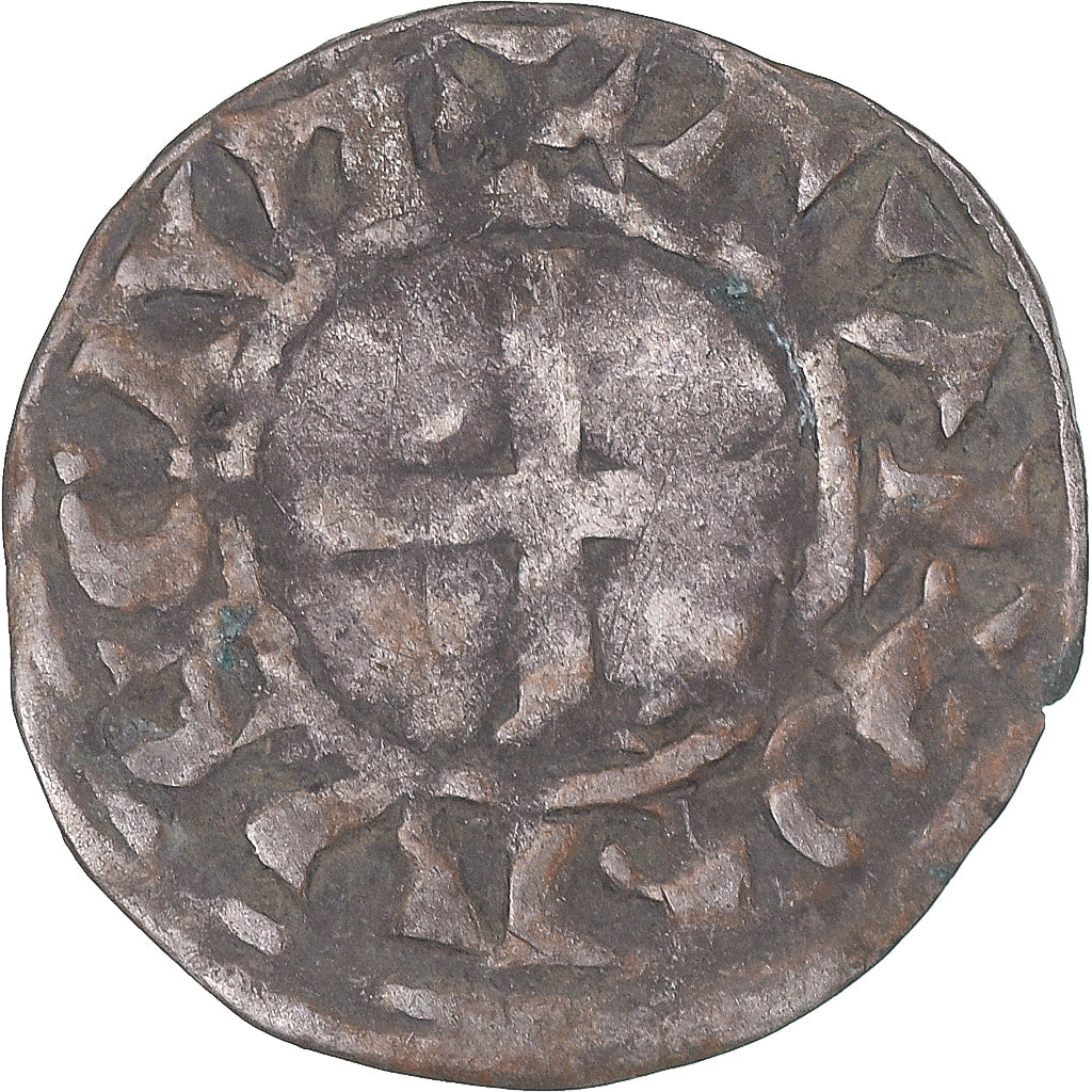 Münze, Frankreich, Touraine, Denier Tournois, ca. 1150-1200, Saint-Martin de