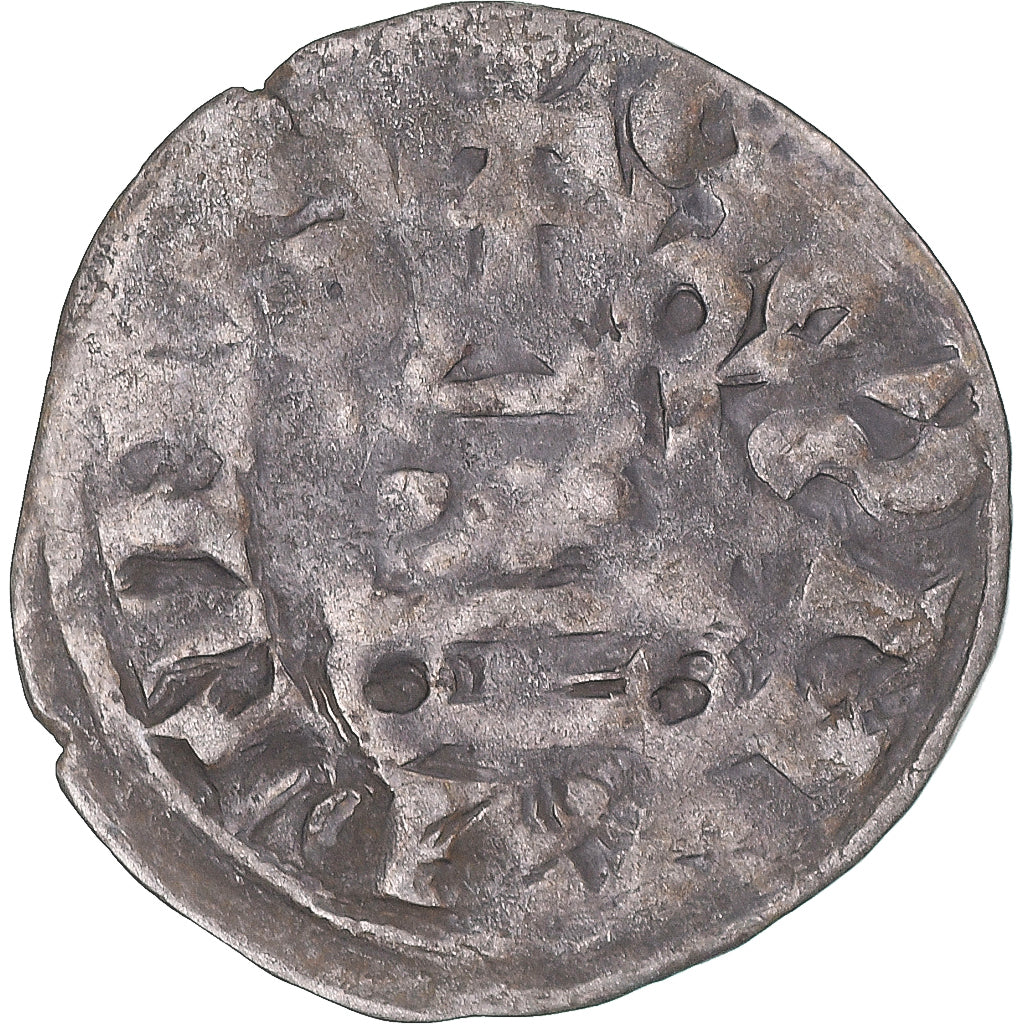 Moneta, Francia, Touraine, Denier Tournois, ca. 1150-1200, Saint-Martin de