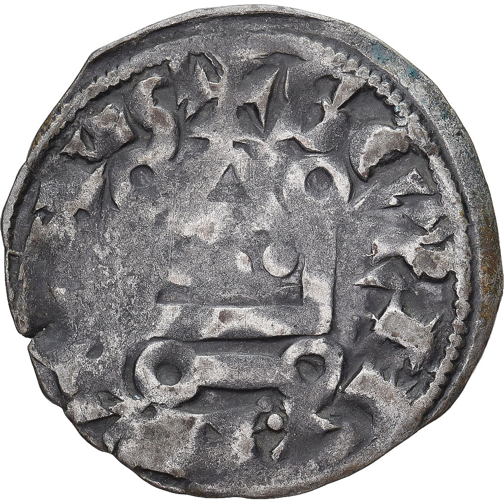 Moneda, Francia, Touraine, Denier Tournois, ca. 1150-1200, Saint-Martin de