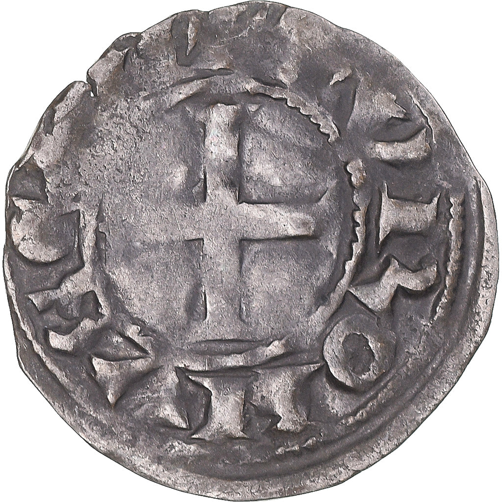 Monnaie, France, Touraine, Denier Tournois, ca. 1150-1200, Saint-Martin de