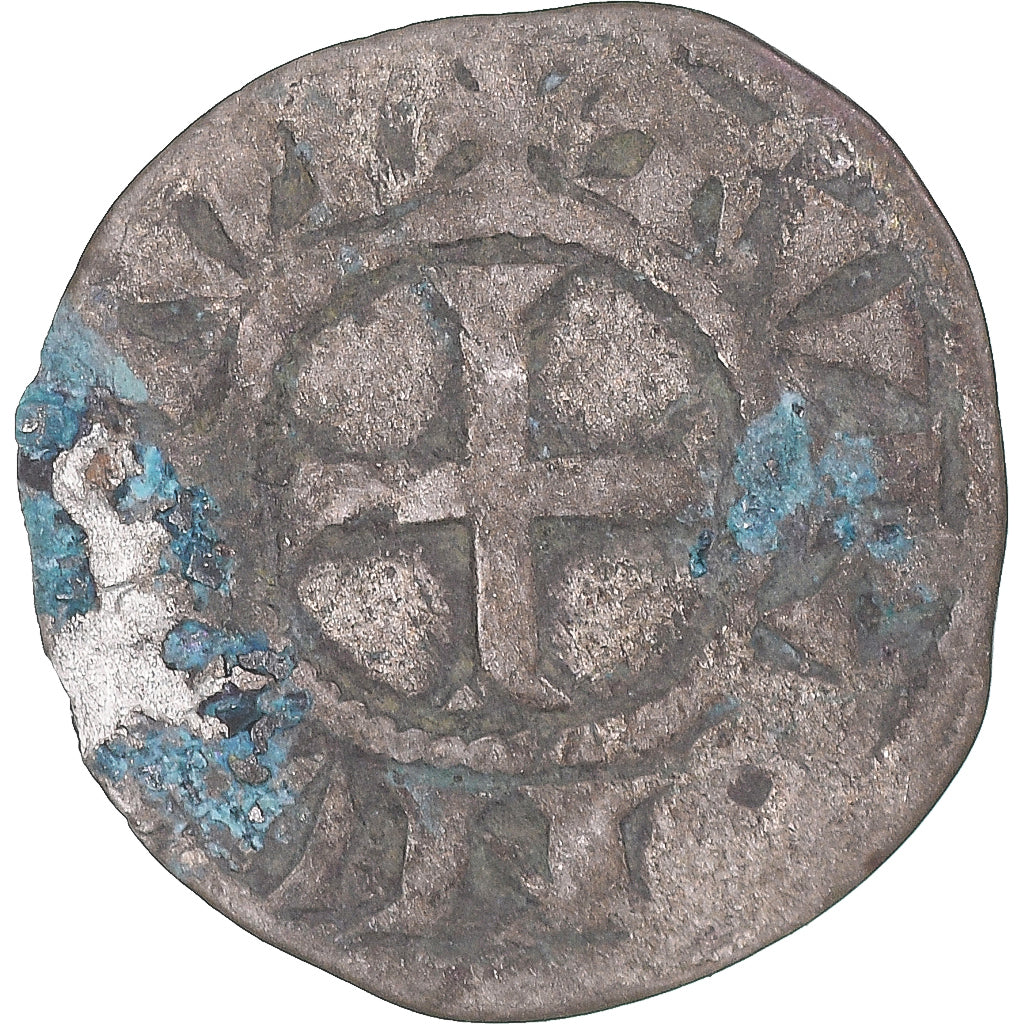 Münze, Frankreich, Touraine, Denier Tournois, ca. 1150-1200, Saint-Martin de