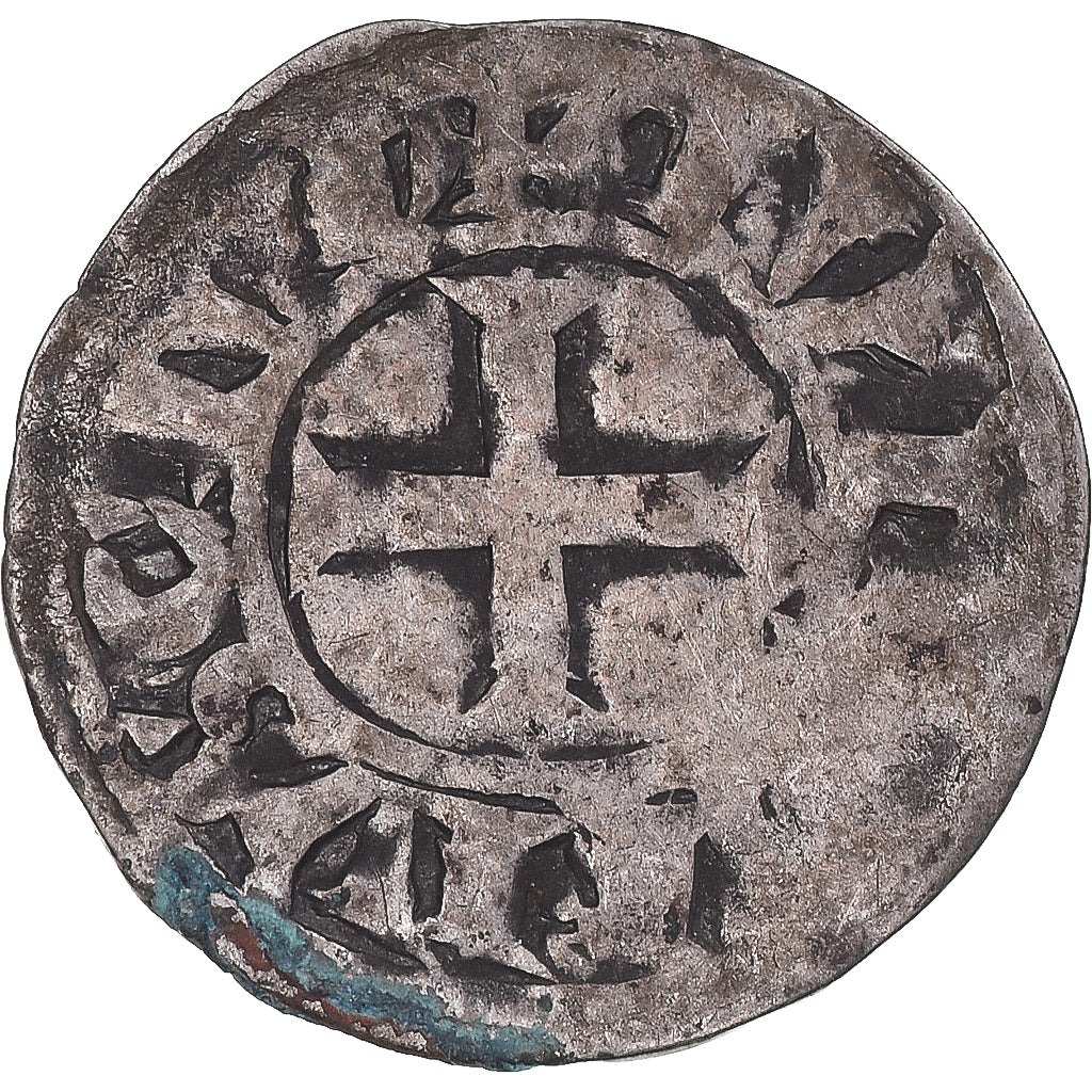 Münze, Frankreich, Touraine, Denier Tournois, ca. 1150-1200, Saint-Martin de