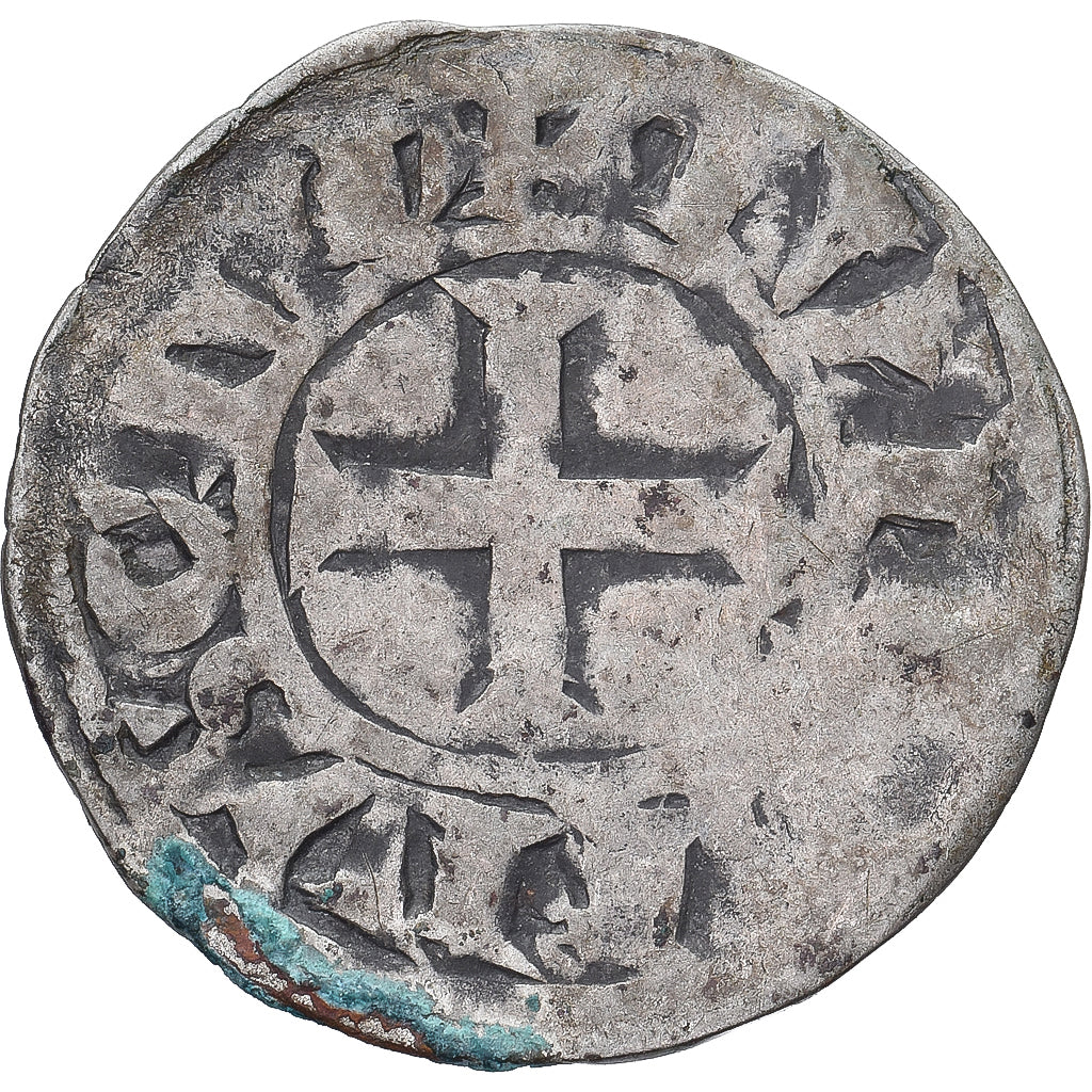 Munten, Frankrijk, Touraine, Denier Tournois, ca. 1150-1200, Saint-Martin de