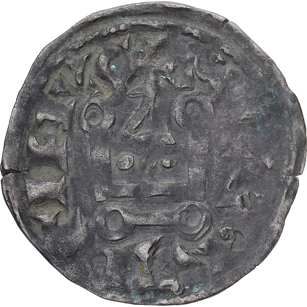 Coin, France, Touraine, Denier Tournois, ca. 1150-1200, Saint-Martin de Tours