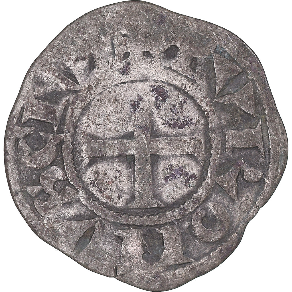 Münze, Frankreich, Touraine, Denier Tournois, ca. 1150-1200, Saint-Martin de