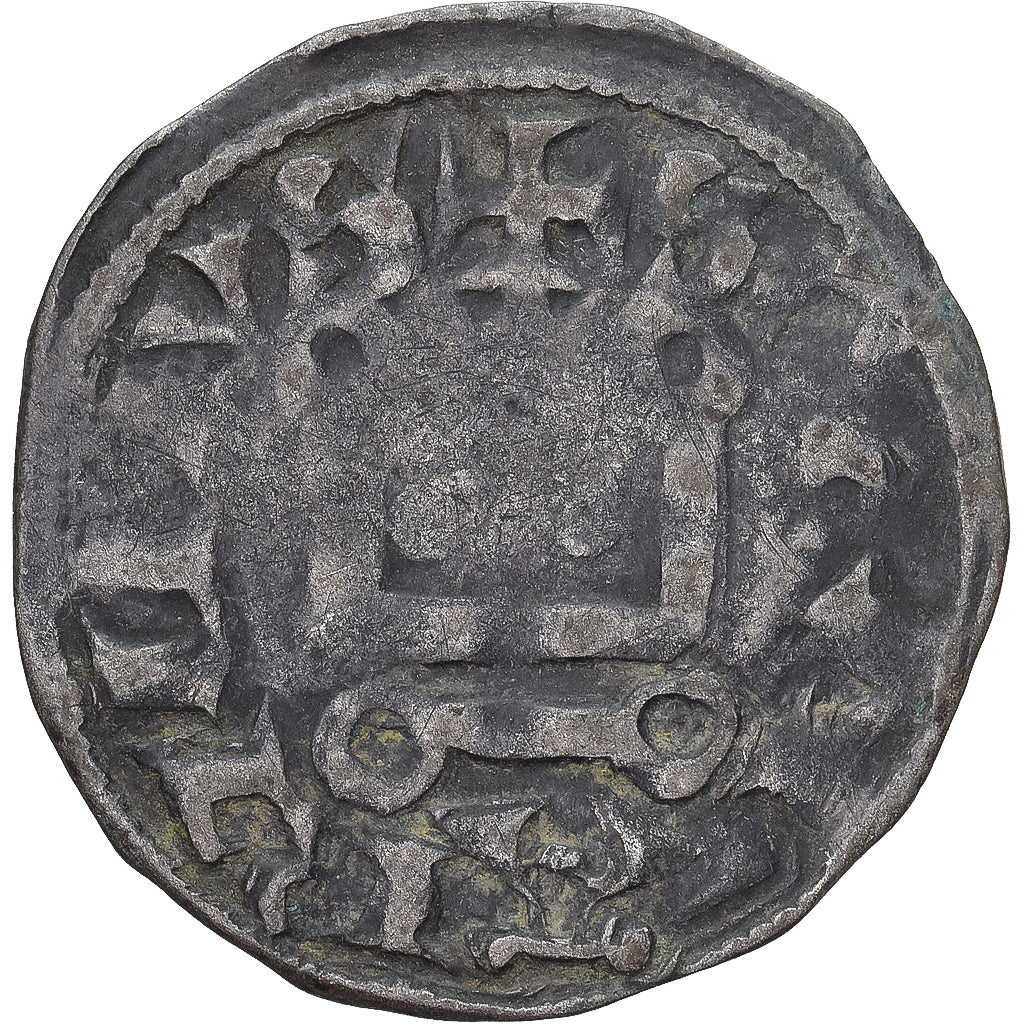 Monnaie, France, Touraine, Denier Tournois, ca. 1150-1200, Saint-Martin de