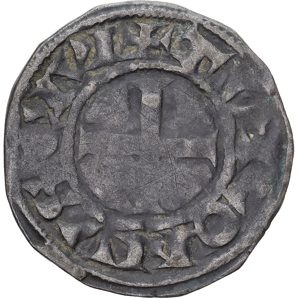 Monnaie, France, Touraine, Denier Tournois, ca. 1150-1200, Saint-Martin de