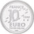 France, Europa, 10 Euro, 1999, Utrecht, ESSAI, FDC, Argent
