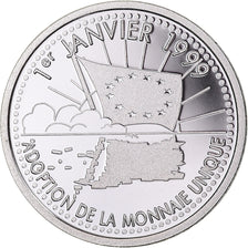 France, Europa, 10 Euro, 1999, Utrecht, ESSAI, FDC, Argent