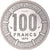 Coin, Gabon, 100 Francs, 1975, Monnaie de Paris, ESSAI, MS(65-70), Nickel, KM:E6