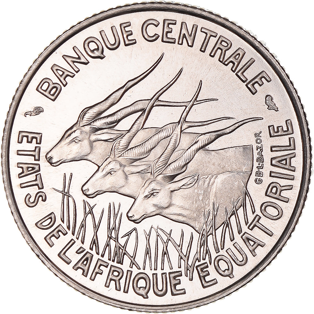 Coin, EQUATORIAL AFRICAN STATES, 100 Francs, 1966, Monnaie de Paris, ESSAI