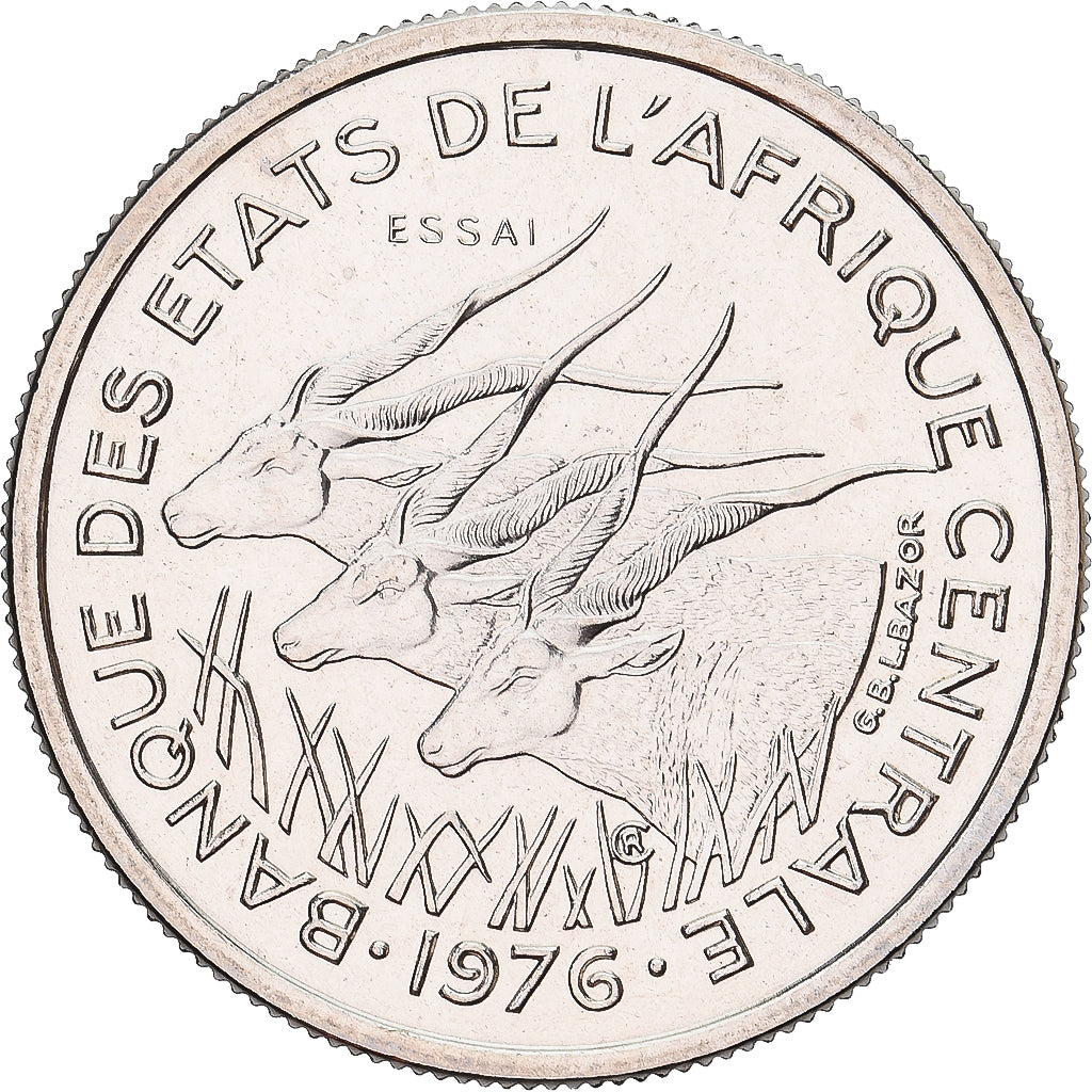 Münze, Congo, 50 Francs, 1976, Monnaie de Paris, ESSAI, STGL, Nickel, KM:E8
