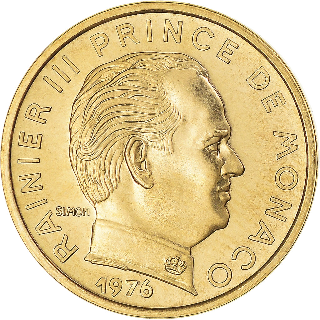 Moneta, Monaco, Rainier III, 5 Centimes, 1976, Monnaie de Paris, ESSAI, FDC