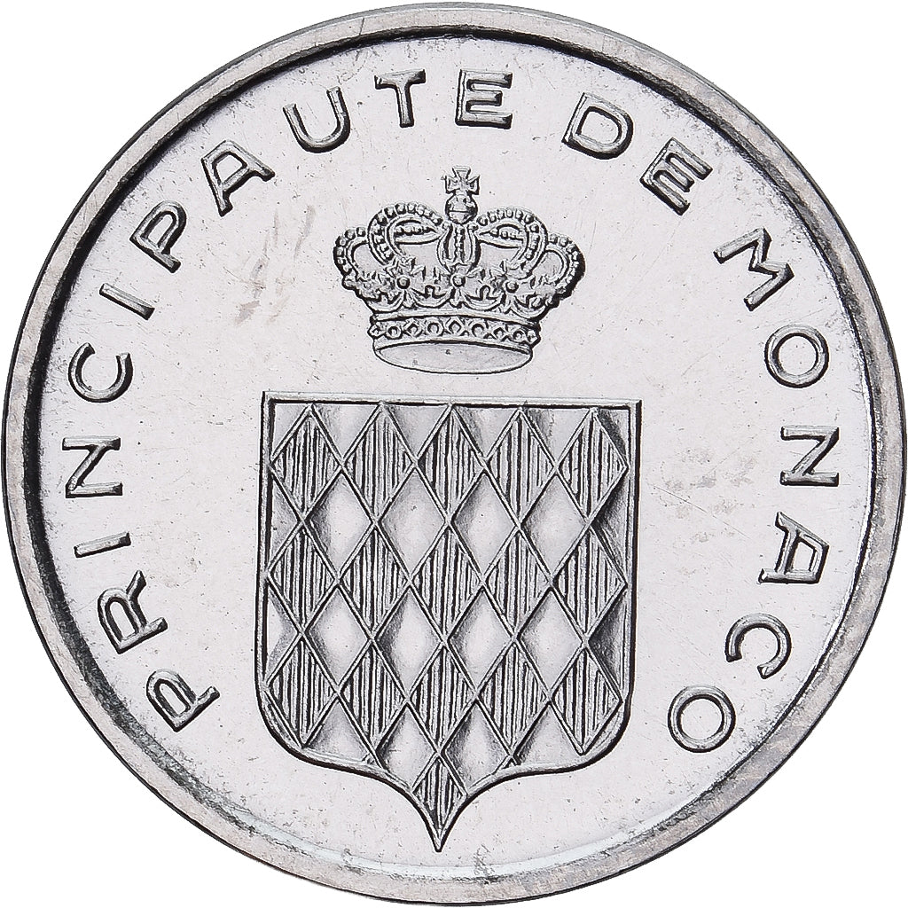 Moeda, Mónaco, Rainier III, Centime, 1976, Monnaie de Paris, ENSAIO, MS(65-70)