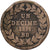 Moneda, Francia, Louis XVIII, Decime, 1815, Strasbourg, BC+, Bronce, KM:701