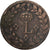 Moneda, Francia, Louis XVIII, Decime, 1815, Strasbourg, MBC, Bronce, KM:701