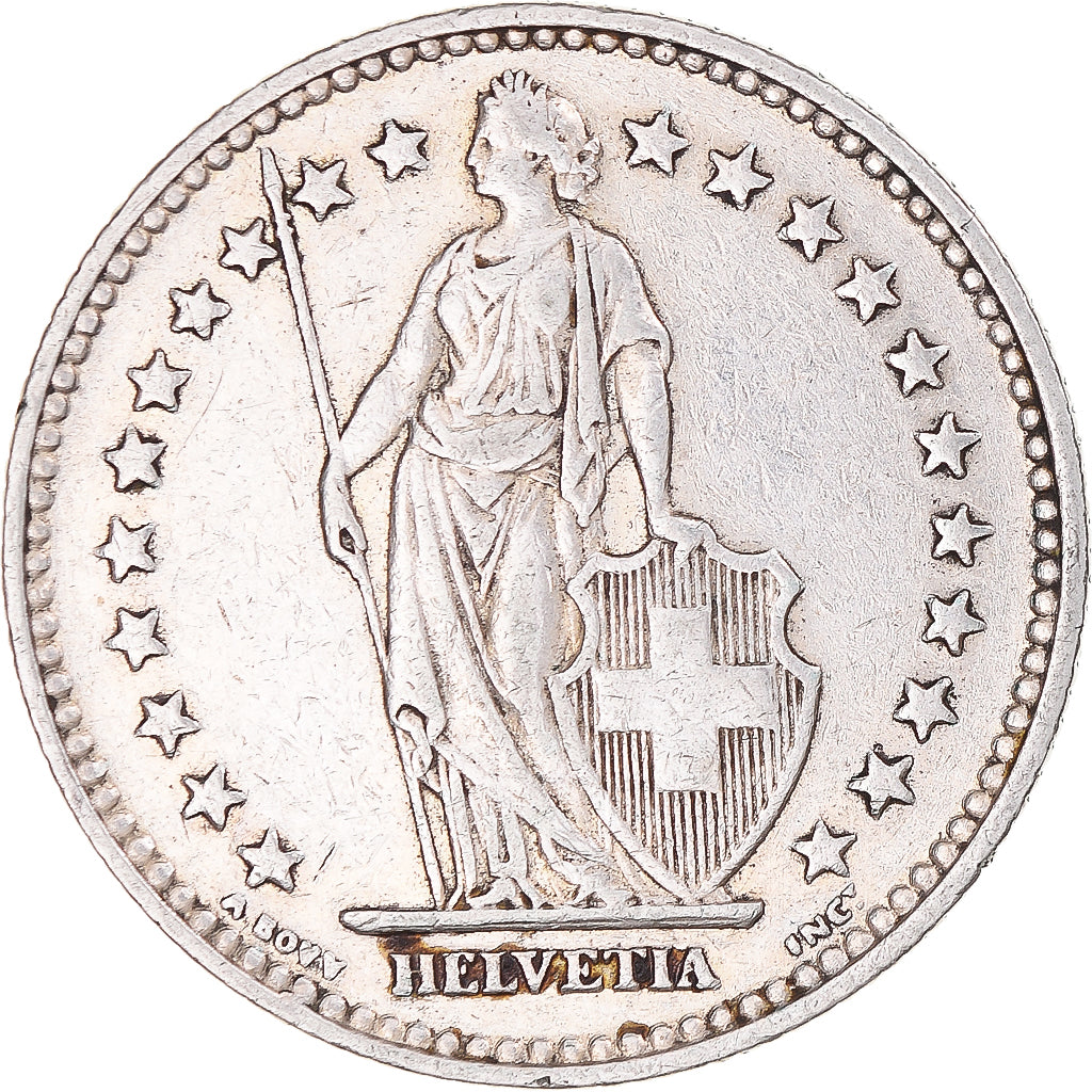 Moneta, Svizzera, 2 Francs, 1940, Bern, BB, Argento, KM:21