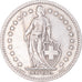 Moneta, Svizzera, 2 Francs, 1943, Bern, BB, Argento, KM:21
