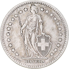 Münze, Schweiz, 2 Francs, 1961, Bern, SS, Silber, KM:21