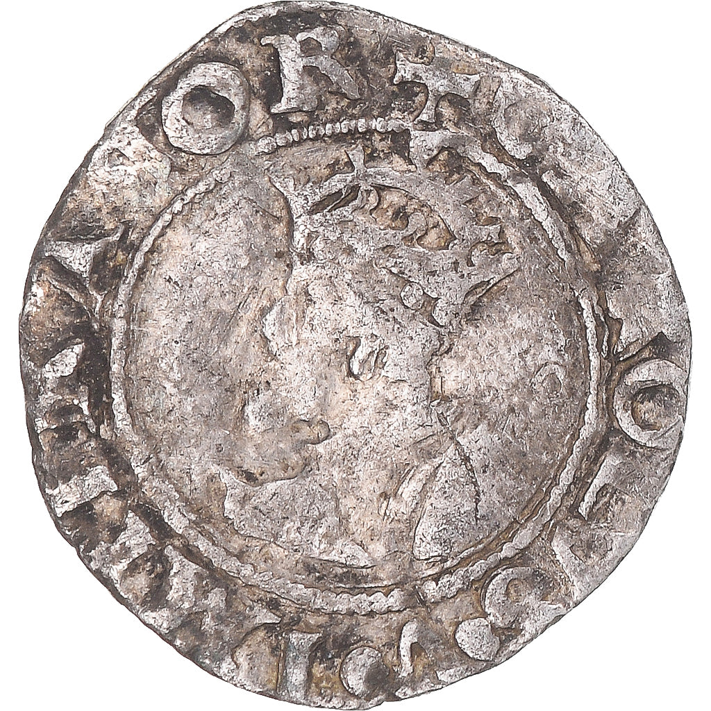 Monnaie, France, Franche-Comté, 1/2 Carolus, 1553, Besançon, TB+, Argent