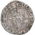 Moneda, Francia, Franche-Comté, 1/2 Carolus, 1553, Besançon, BC+, Plata