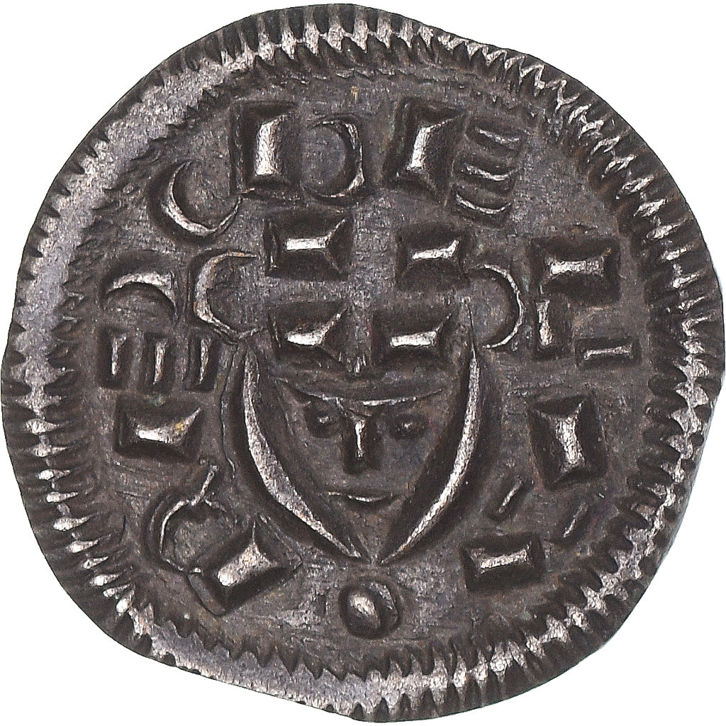 Munten, Hongarije, Bela II, Denar, 1131-1141, PR, Zilver