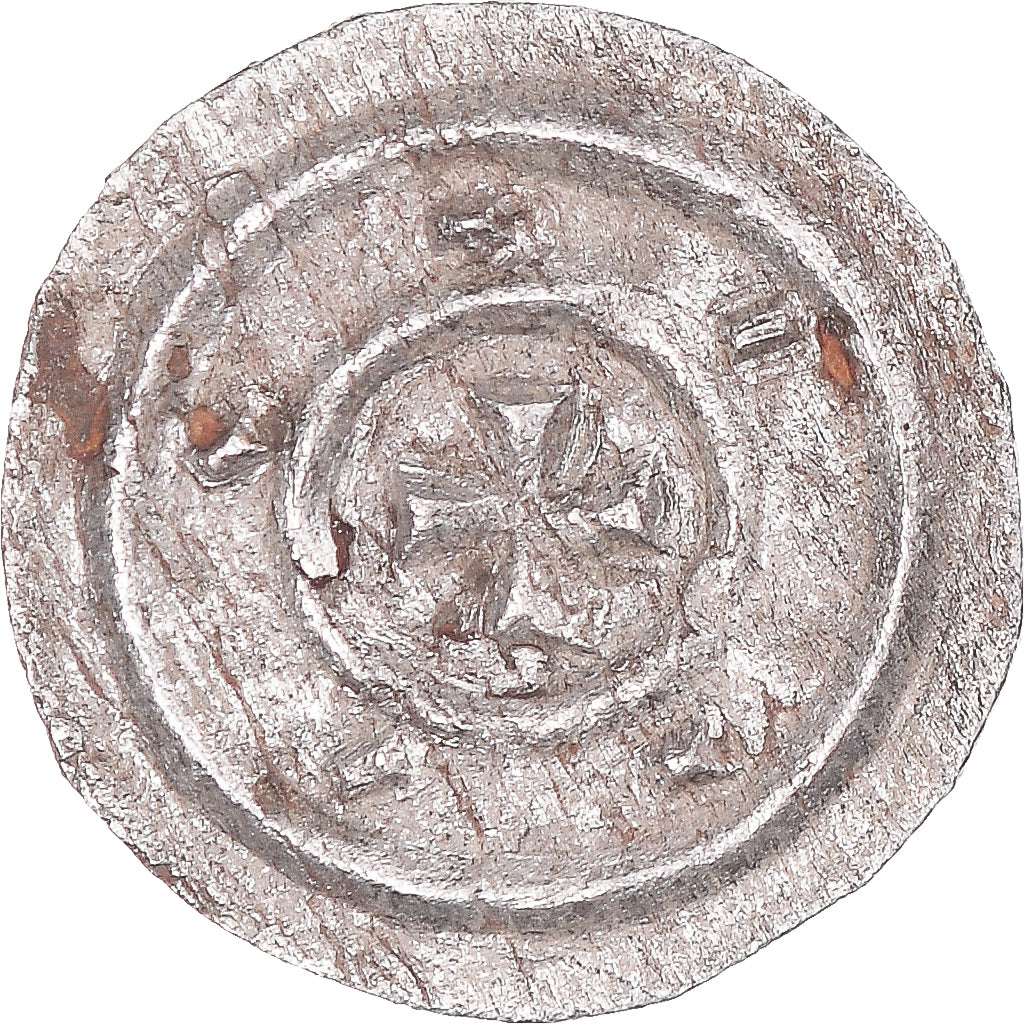 Coin, Hungary, Anonymous, Denar, 12th century, EF(40-45), Silver