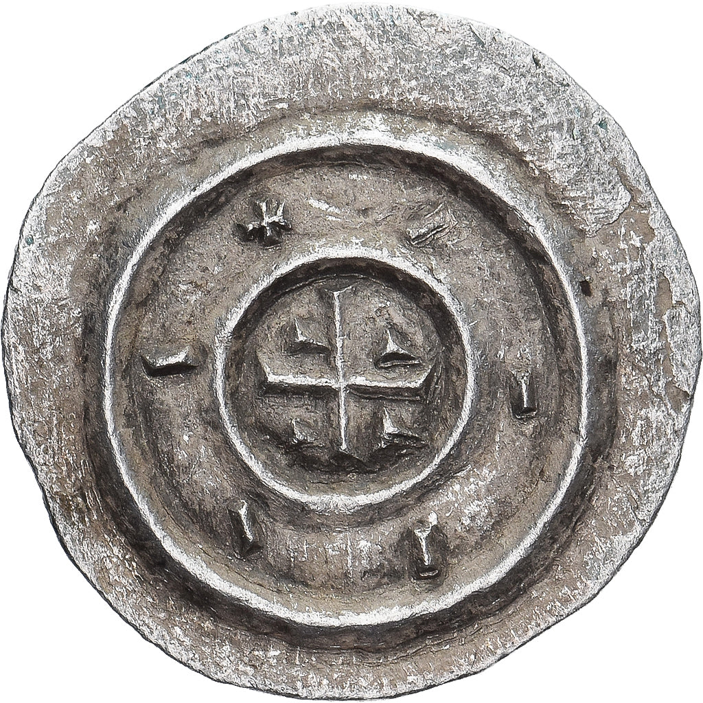 Munten, Hongarije, Anoniemen, Denar, 12e EEUW, ZF+, Zilver