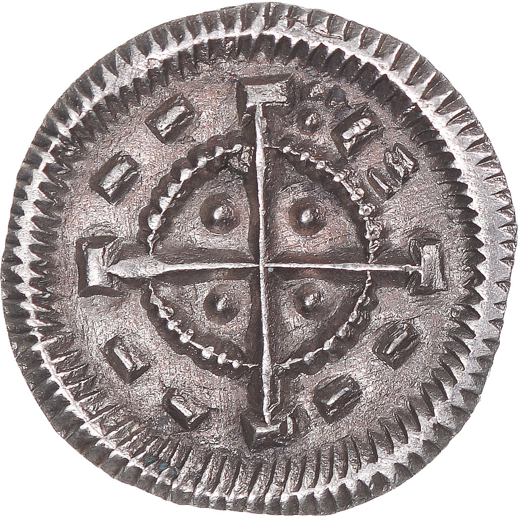 Moeda, Hungria, Anonymous, Denar, 12TH CENTURY, AU(55-58), Prata