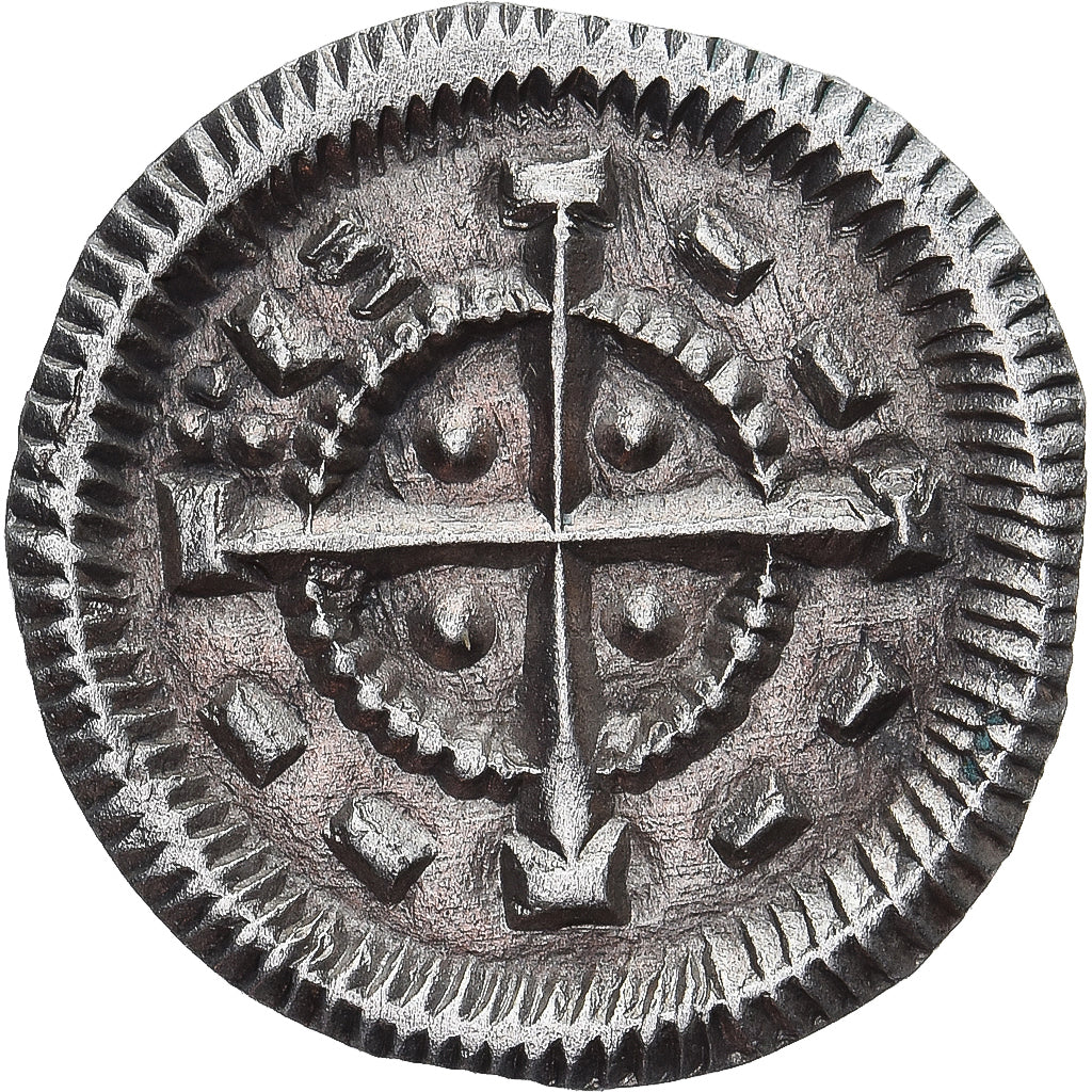 Munten, Hongarije, Anoniemen, Denar, 12e EEUW, PR, Zilver